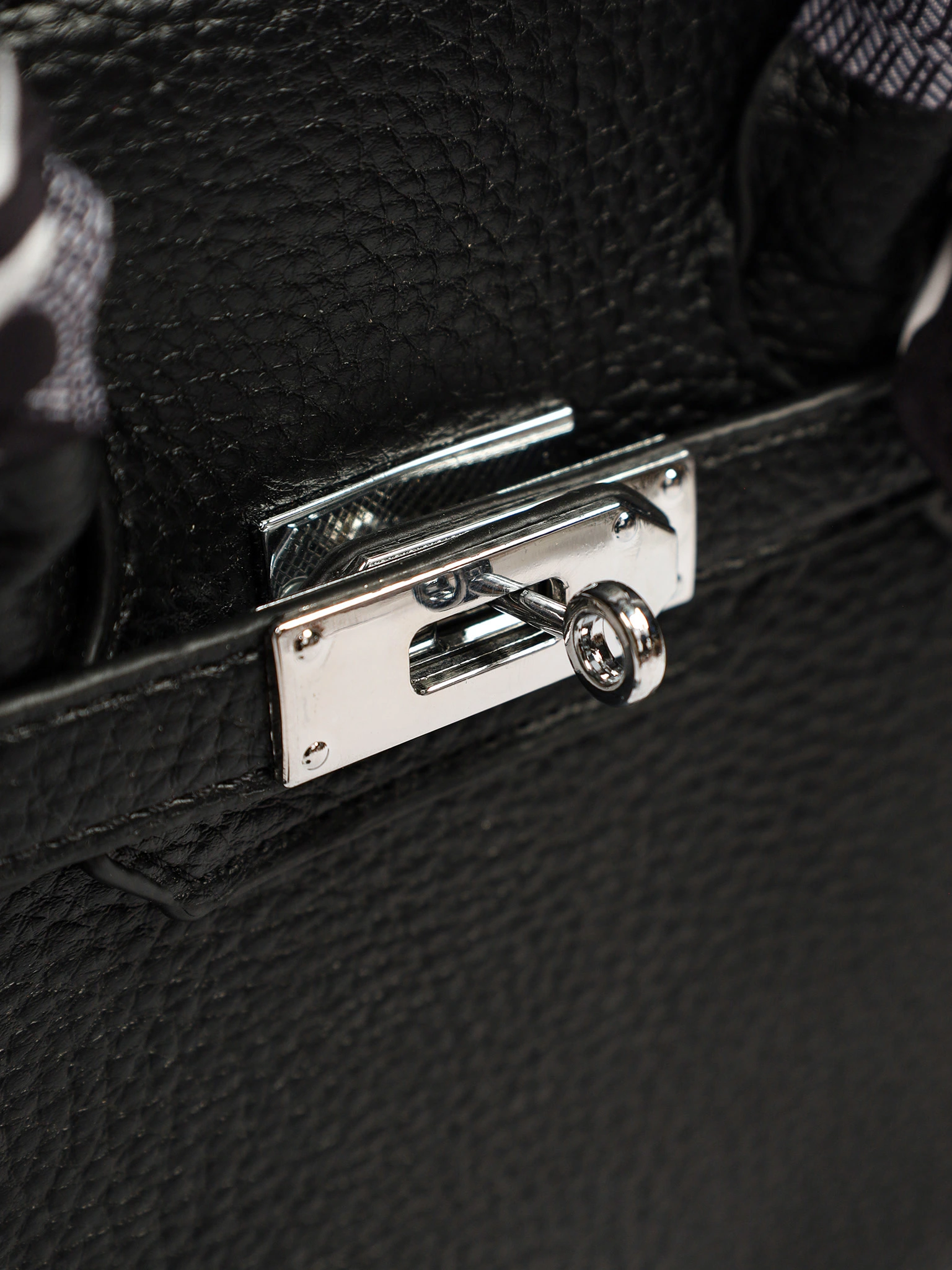 Сумка-тоут  с декоративным платком в ассортименте